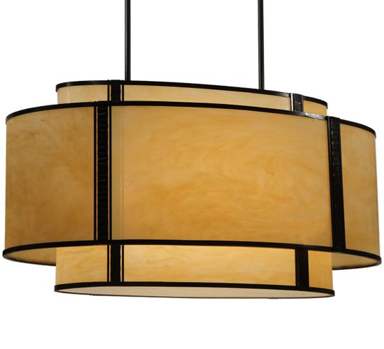 50&#34;L Palisade Oval Pendant