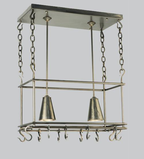 26&#34;L Spartan Pot Rack