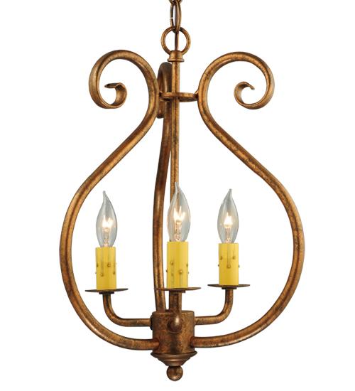 12&#34; Wide Easton 3 Light Pendant