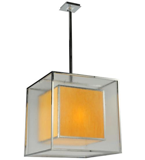 22&#34;Sq Quadrato Lange Pendant