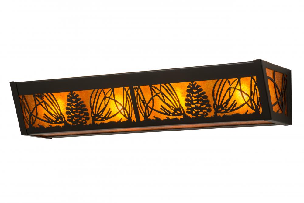 24&#34;W Mountain Pine Vanity Light