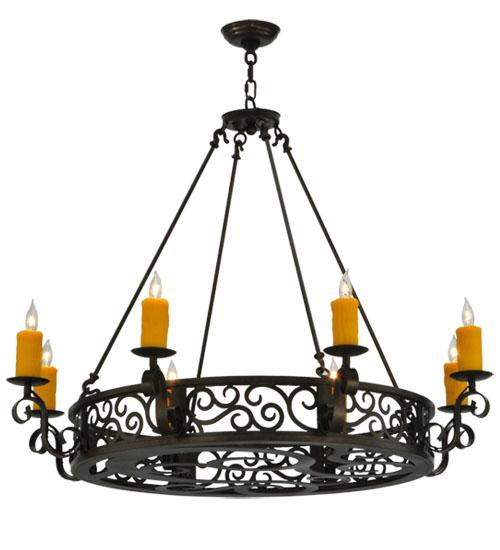 42&#34; Wide Delano 8 Light Chandelier