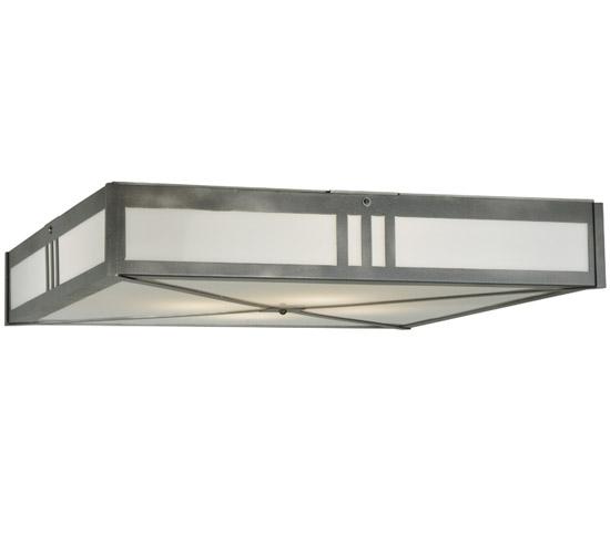 36.25&#34; Square Whitewing Flushmount