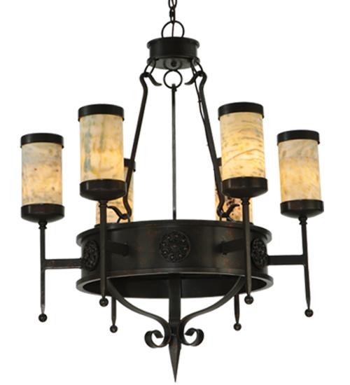 30&#34; Wide Lorenzo 6 Light Chandelier