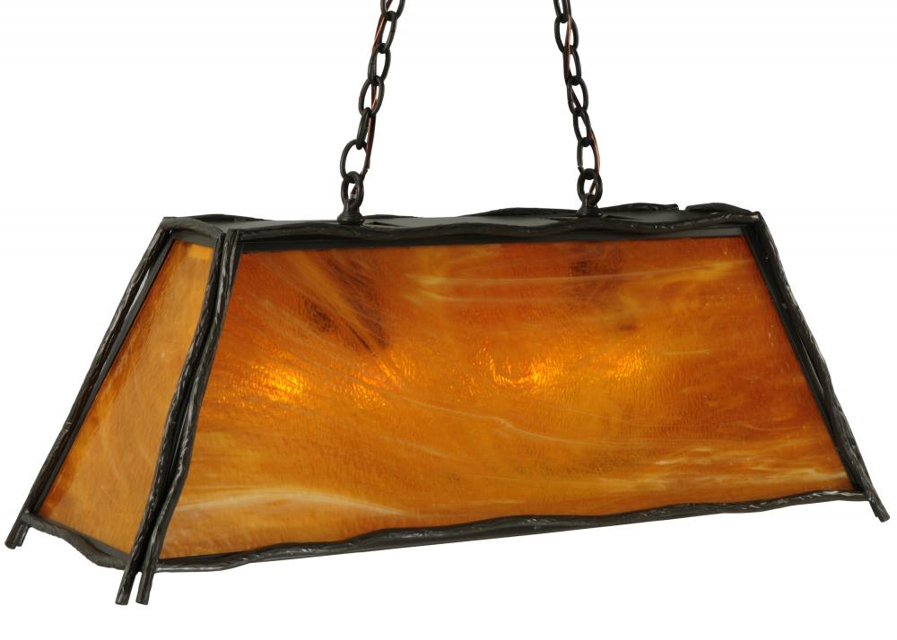 36.75&#34;L Sticks Oblong Pendant