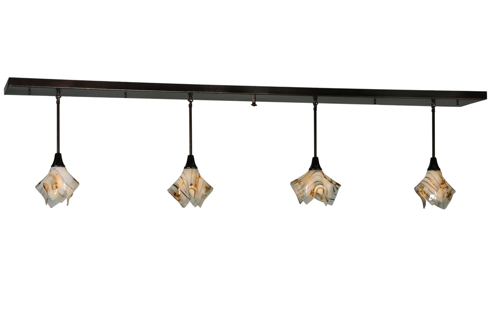 90&#34;L Metro Fusion Ramoscelli 4 LT Island Pendant