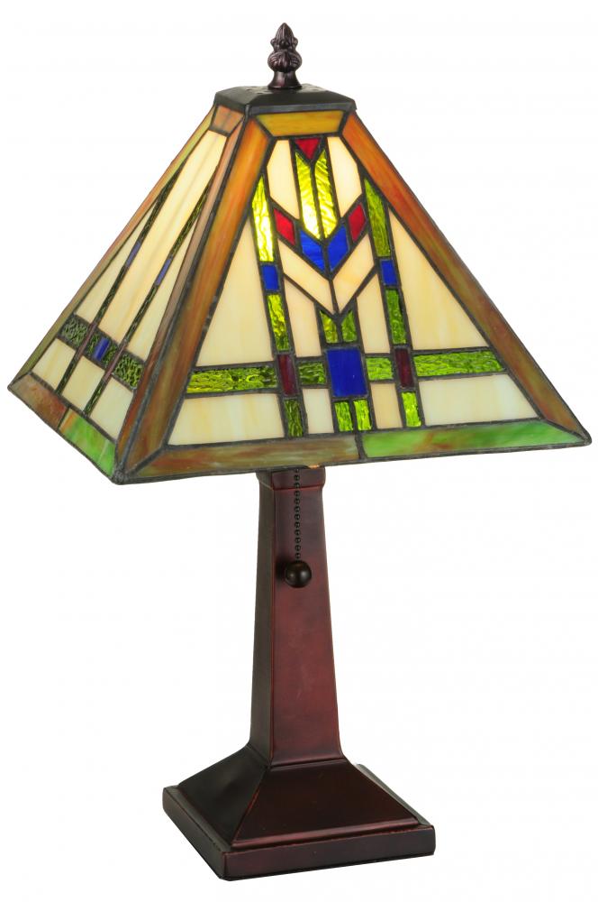 17.5&#34; High Prairie Wheat Table Lamp