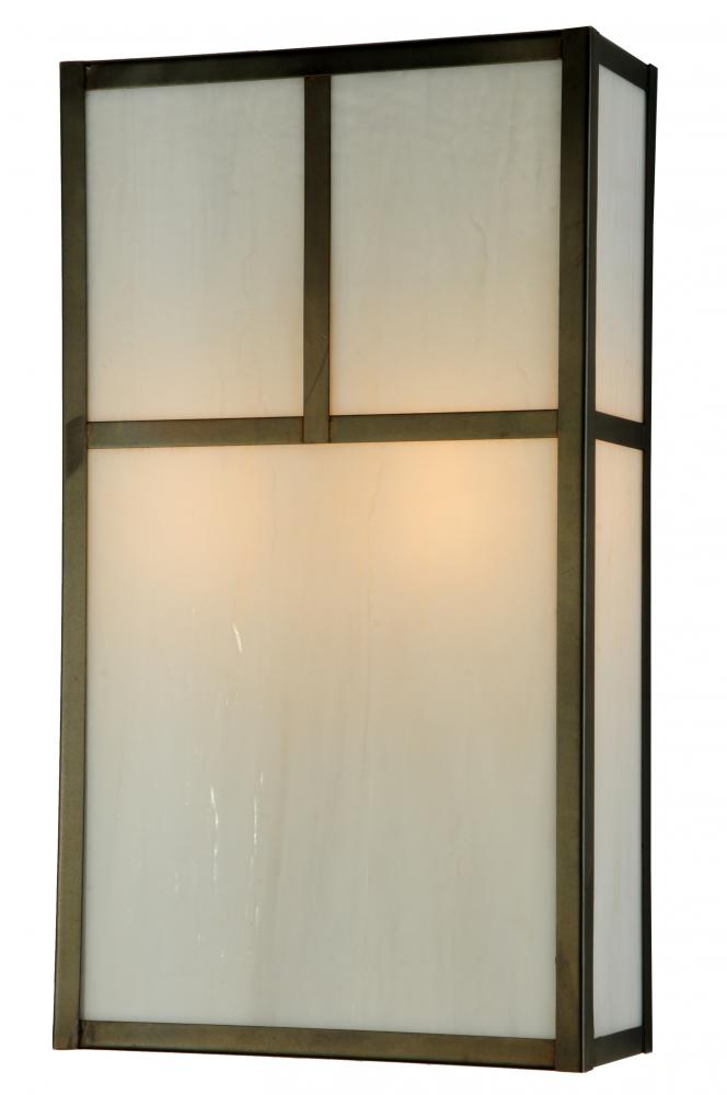 10&#34;W Hyde Park T Mission Wall Sconce