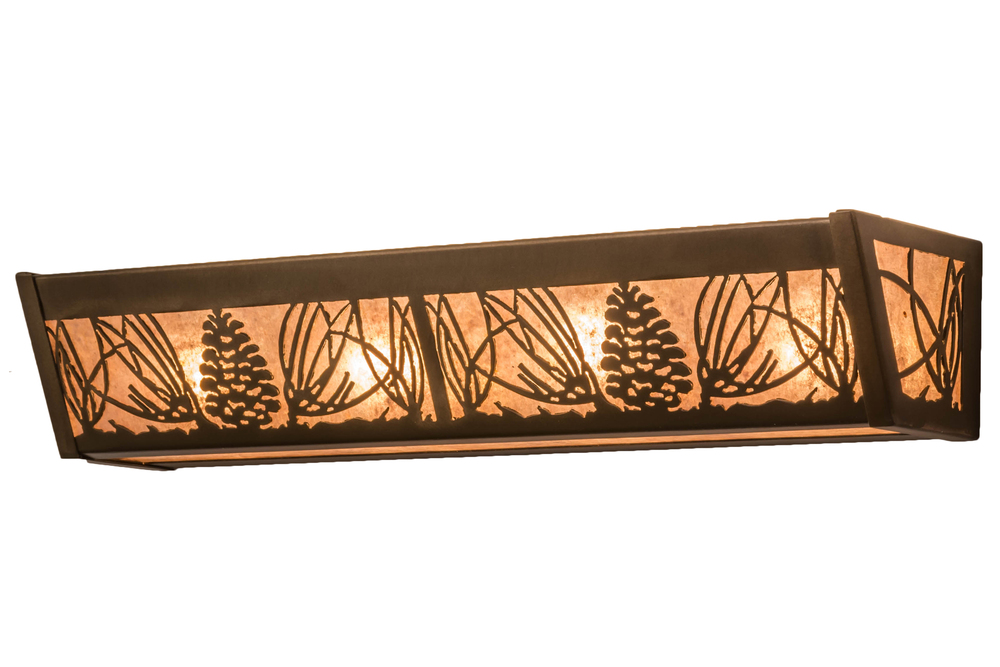 24&#34; Wide Mountain Pine Vanity Light