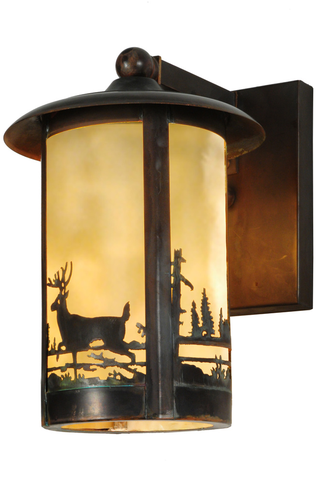 8&#34;W Fulton Deer Creek 1 LT Wall Sconce