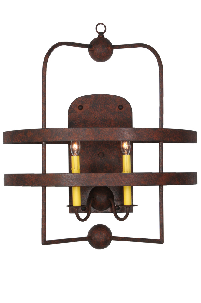 24&#34; Wide Aldari 2 Light Wall Sconce