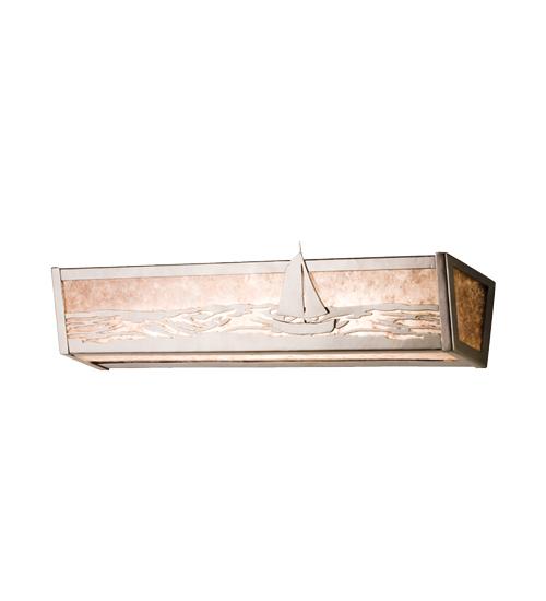 24&#34;W Sailboat Vanity Light