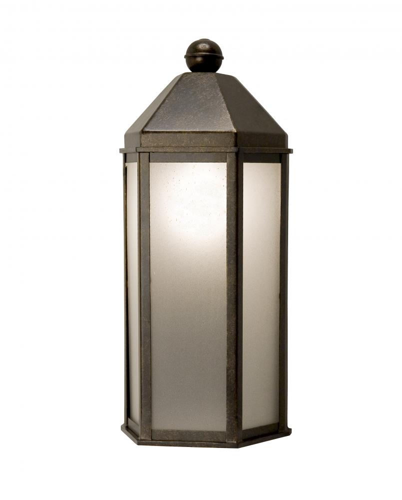 9&#34; Wide Plaza Lantern Wall Sconce