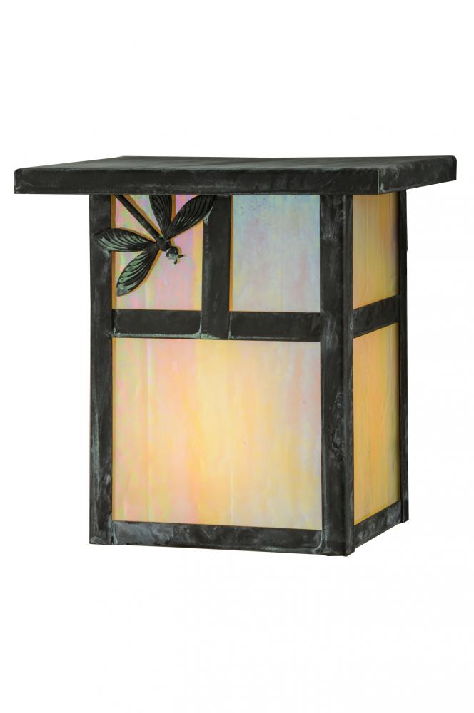 6.5&#34;W Hyde Park T Mission Dragonfly Wall Sconce