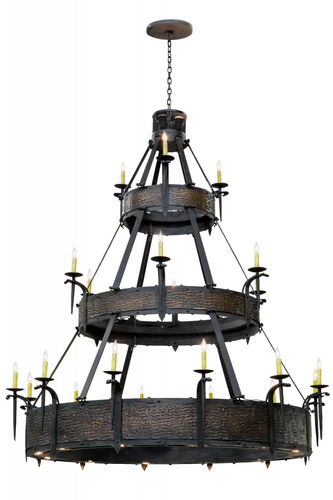 72&#34;W Costello 21 LT Three Tier Chandelier