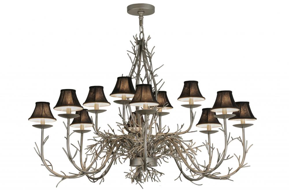 50&#34; Wide Twigs 12 Light Chandelier