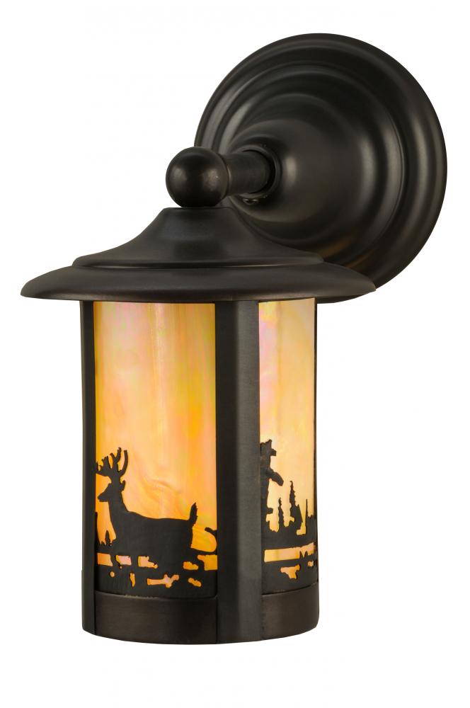 6&#34;W Fulton Deer Creek Solid Mount Wall Sconce