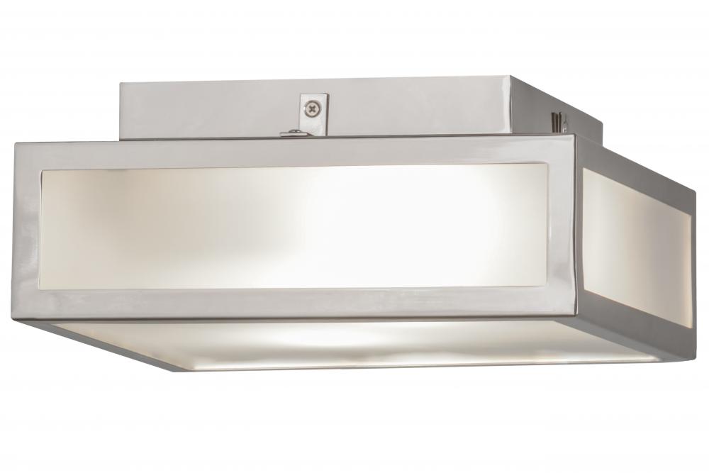 12&#34;Sq Quadrato Flushmount