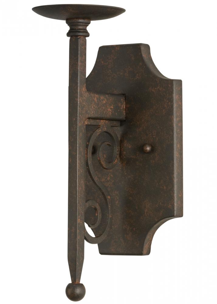 5&#34;W Toscano 1 LT Wall Sconce Hardware