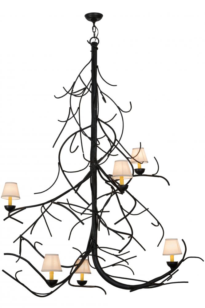 50&#34;W Winter Solstice Empire 6 LT Chandelier