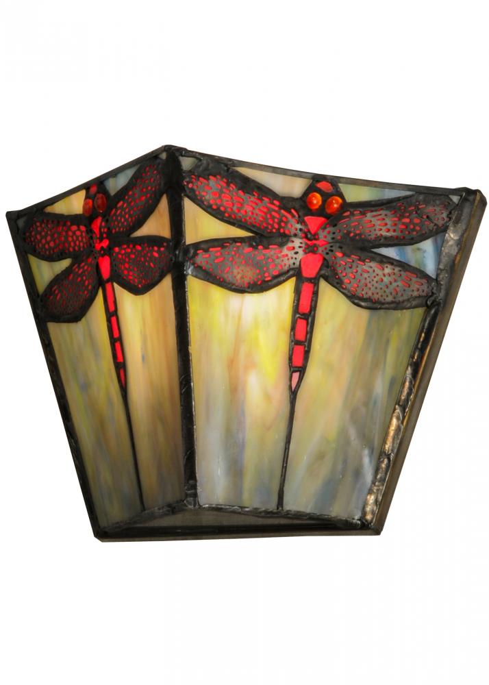 7.5&#34;W Prairie Dragonfly Wall Sconce