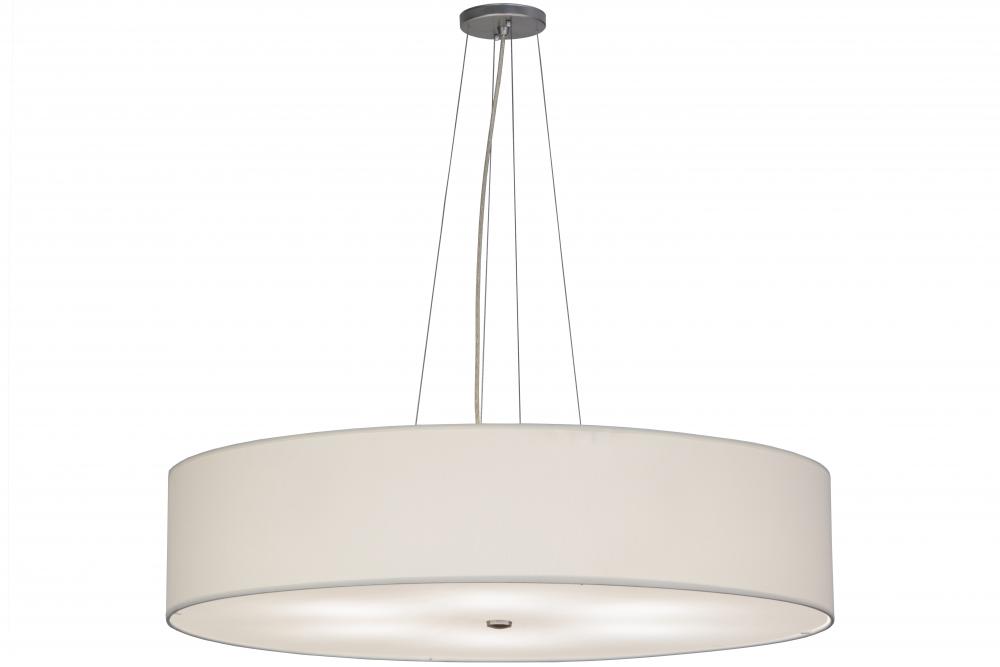 36&#34;W Cilindro White Textrene Pendant