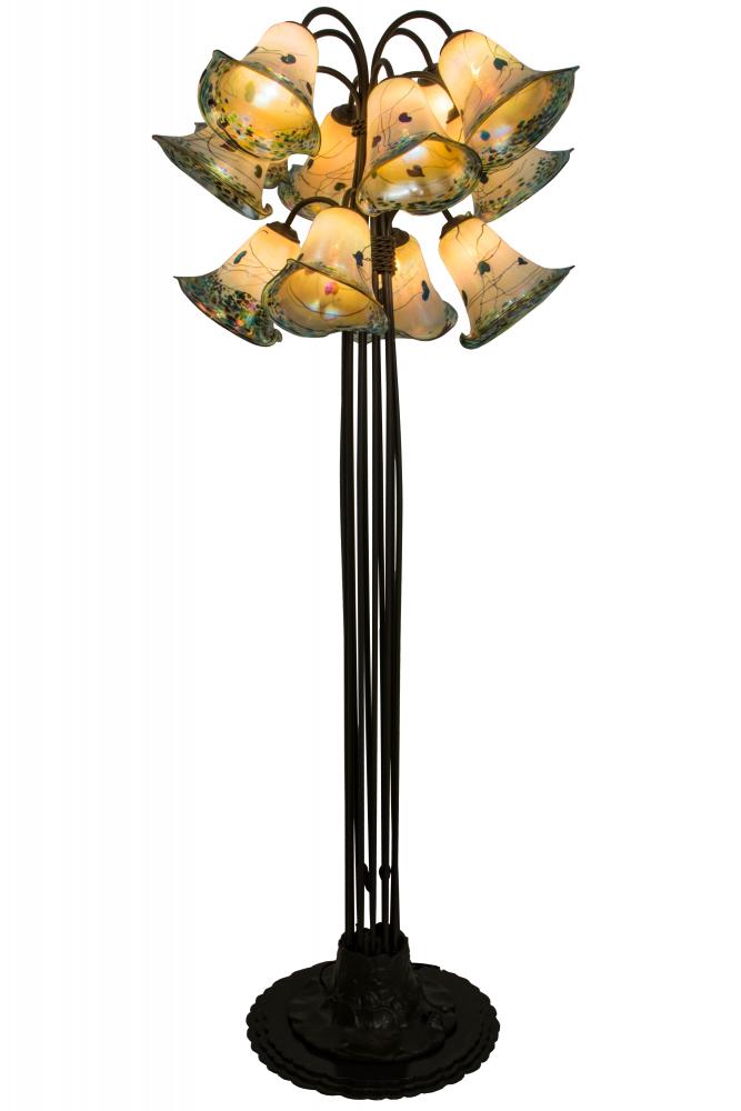 62&#34;H Extreme Pond Lily 12 LT Floor Lamp