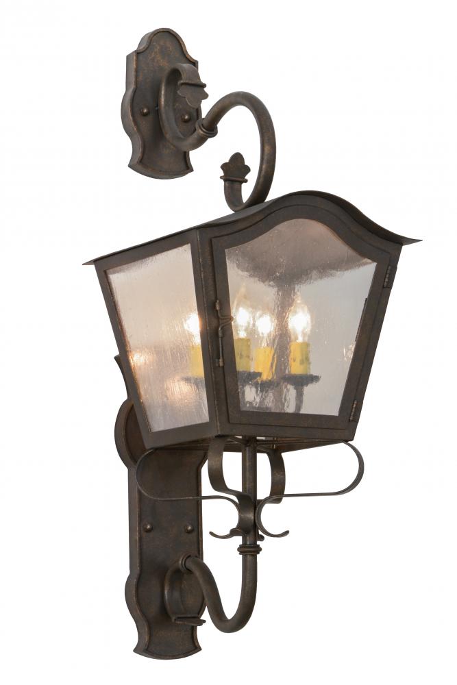 12&#34;W Christian Lantern Wall Sconce