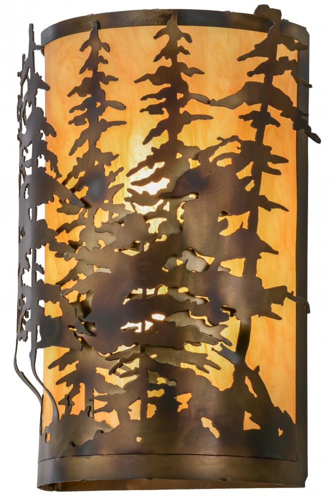 14&#34;W Tall Pines Wall Sconce