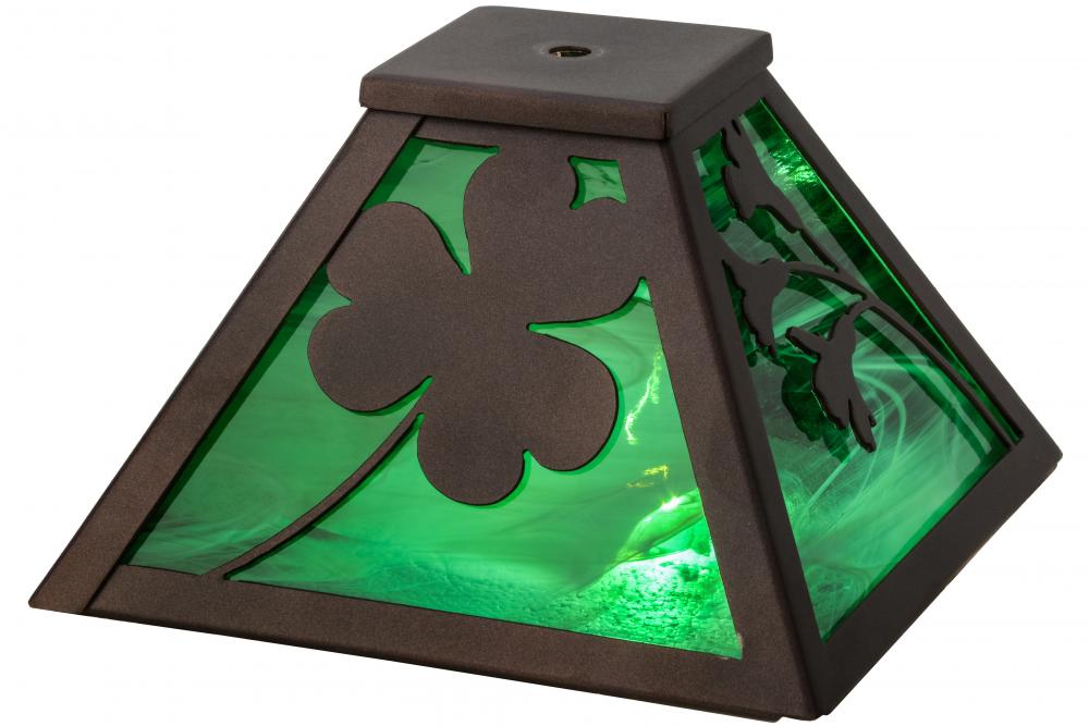 8&#34;Sq Shamrock Shade