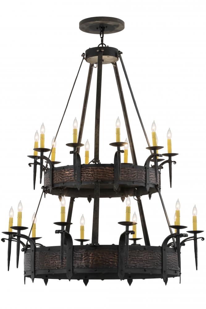 48&#34; Wide Costello 20 Light Two Tier Chandelier