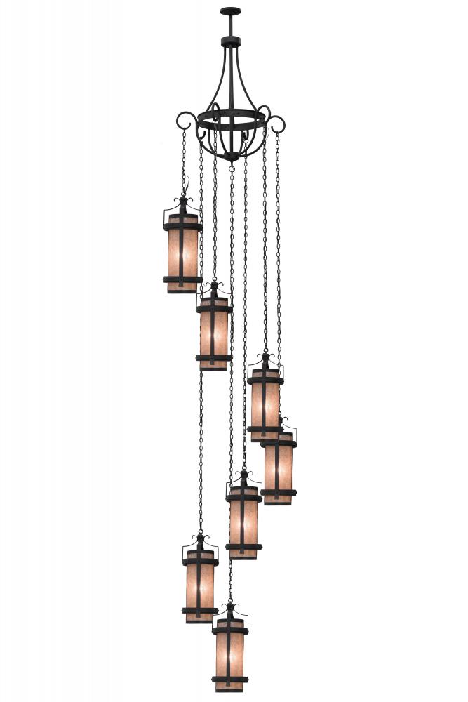 45&#34; Wide Castellon 7 Light Cascading Pendant