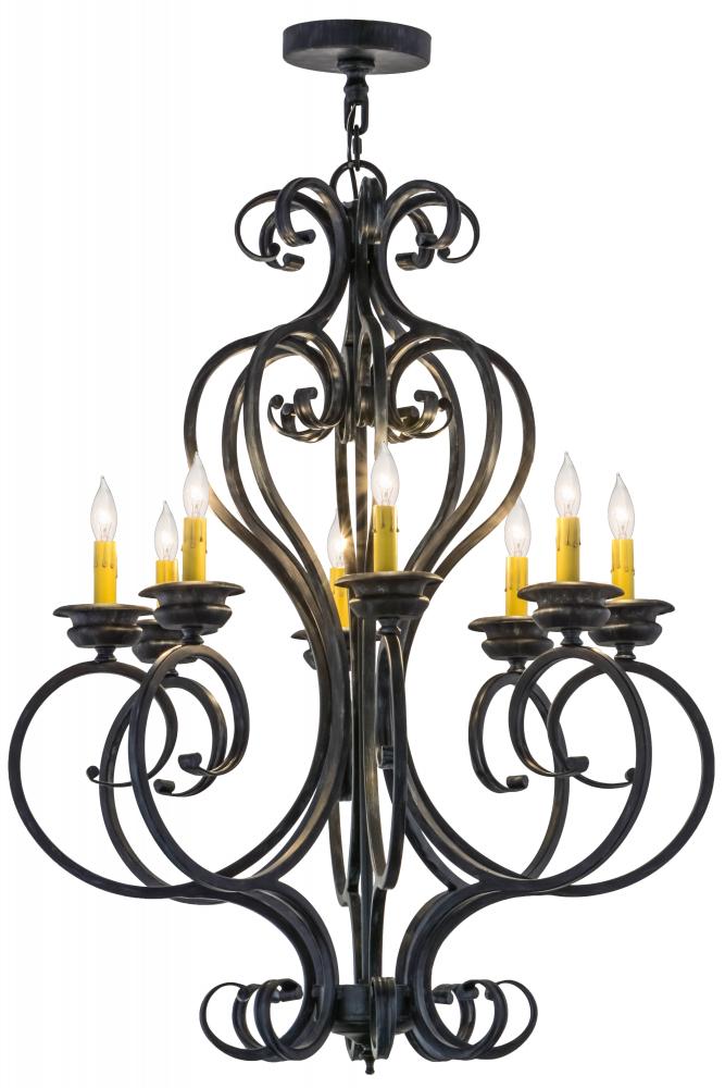 28&#34;W Fernando 8 LT Chandelier