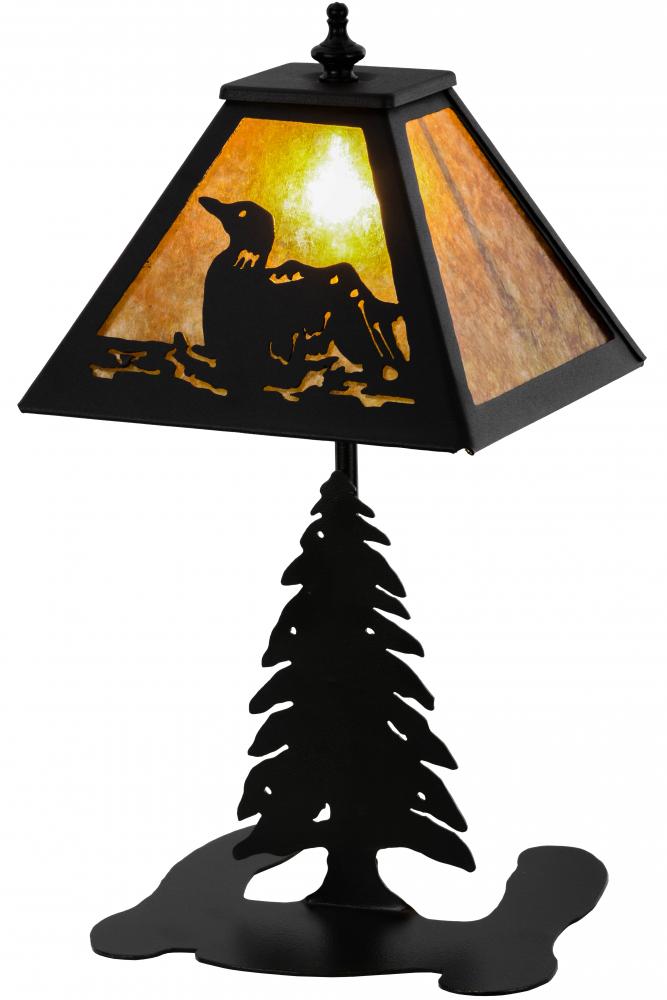 15&#34; High Loon Accent Lamp