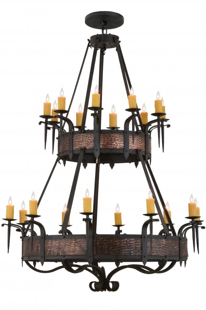 56&#34; Wide Costello 20 Light Two Tier Chandelier