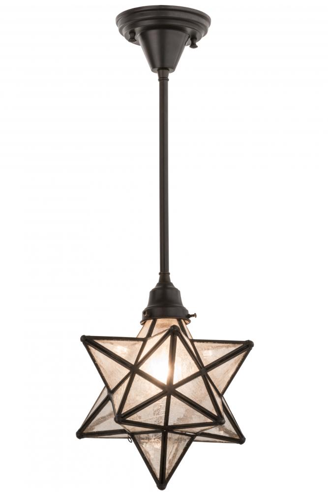 10.5&#34;W Moravian Star Pendant