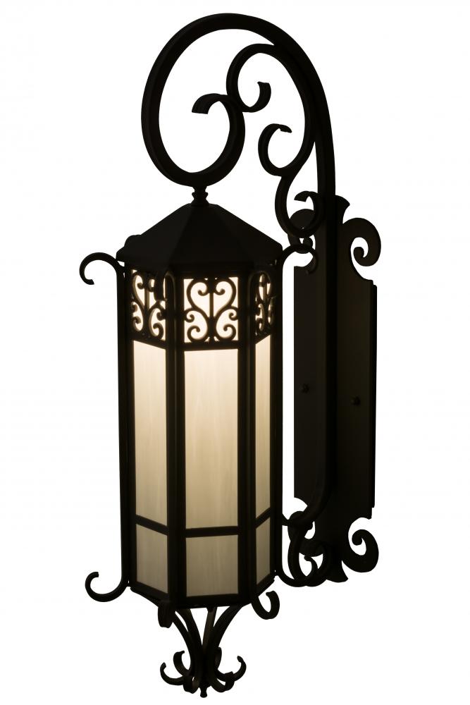 12&#34;W Caprice Lantern Wall Sconce