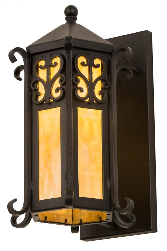 9&#34;W Caprice Lantern Wall Sconce