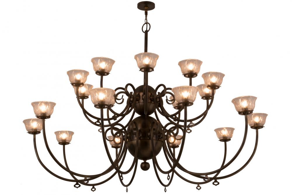 80&#34; Wide Perennial 20 Light Chandelier