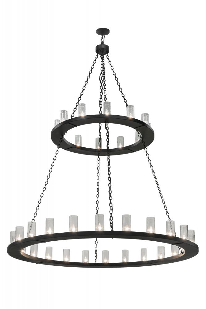 72&#34; Wide Loxley 36 Light Two Tier Chandelier