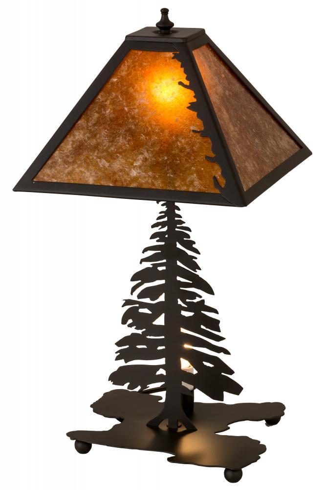 21&#34; High Leaf Edge Table Lamp