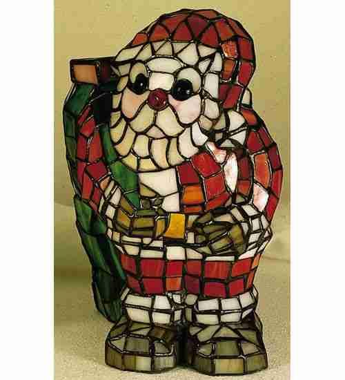 13&#34; High Santa Claus Accent Lamp