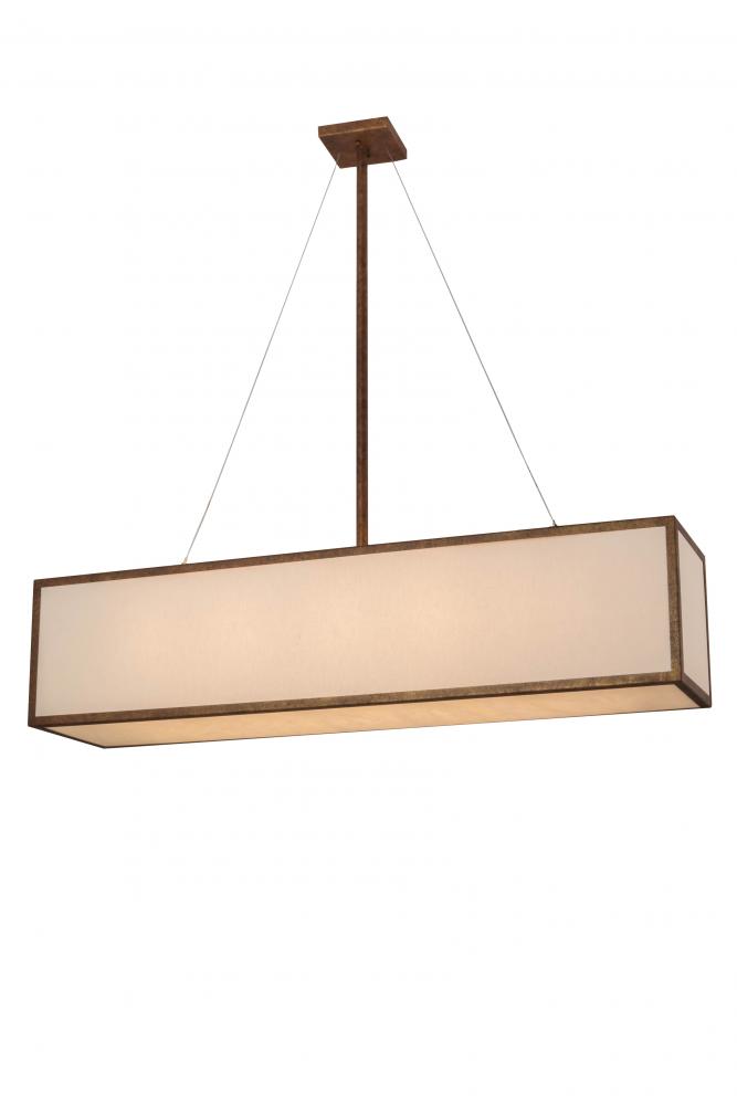 52&#34;L Quadrato Linear Oblong Pendant