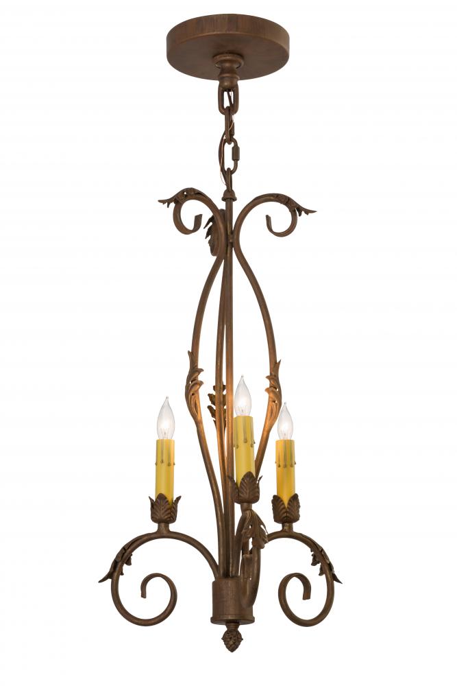 12&#34;W Alexandria 3 LT Chandelier