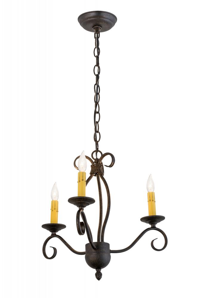 18&#34;W Sienna 3 LT Chandelier