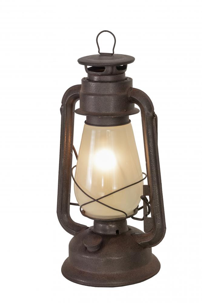 12&#34;H Miners Lantern Table Lamp