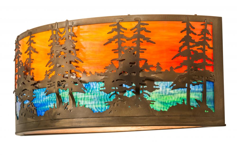 30&#34;W Tall Pines Wall Sconce