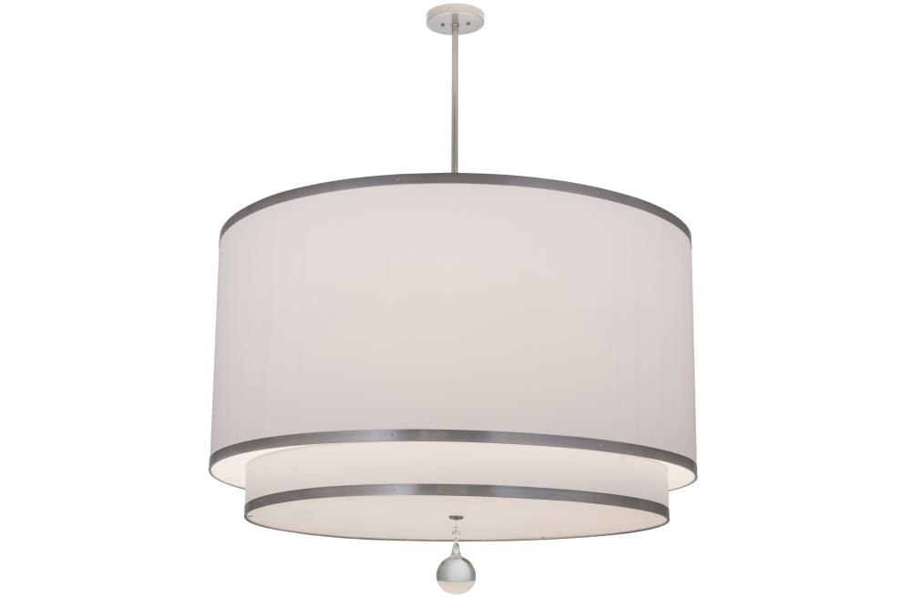 48&#34;W Cilindro 2 Tier Textrene Pendant