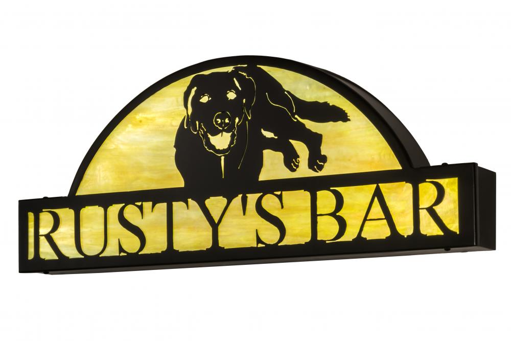 30&#34;W Personalized Rusty&#39;s Bar Sign