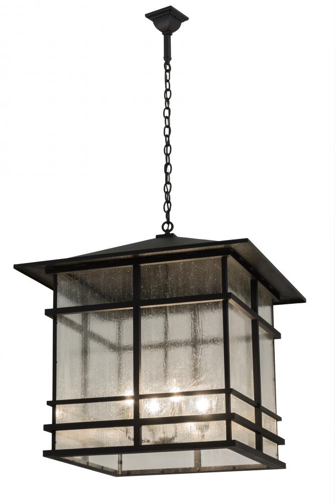 30&#34;Sq Tea House Lantern Pendant